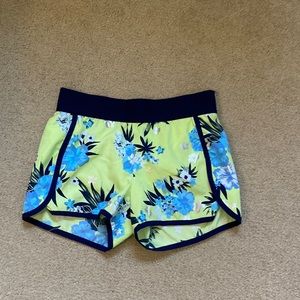 Justice active girls shorts with built-in underwear bottom